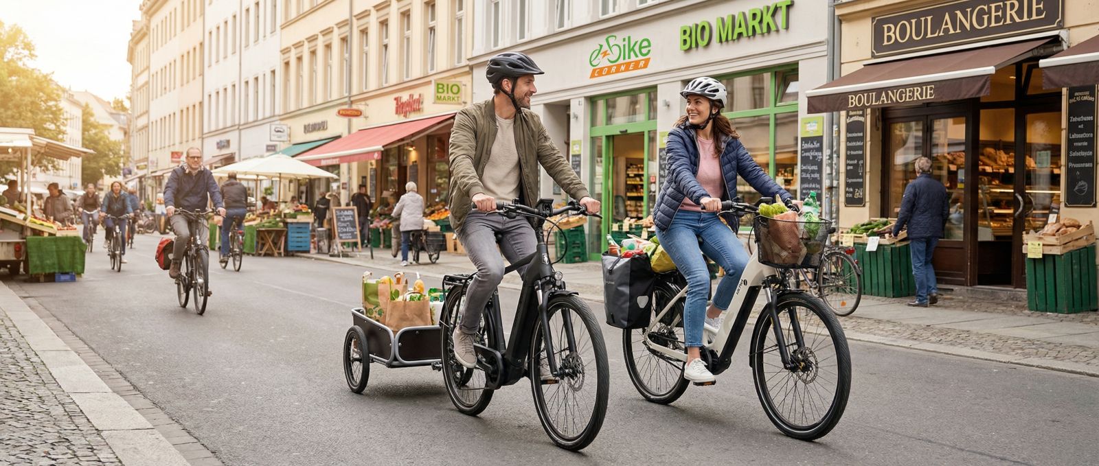 E-Citybikes und E-City-SUV