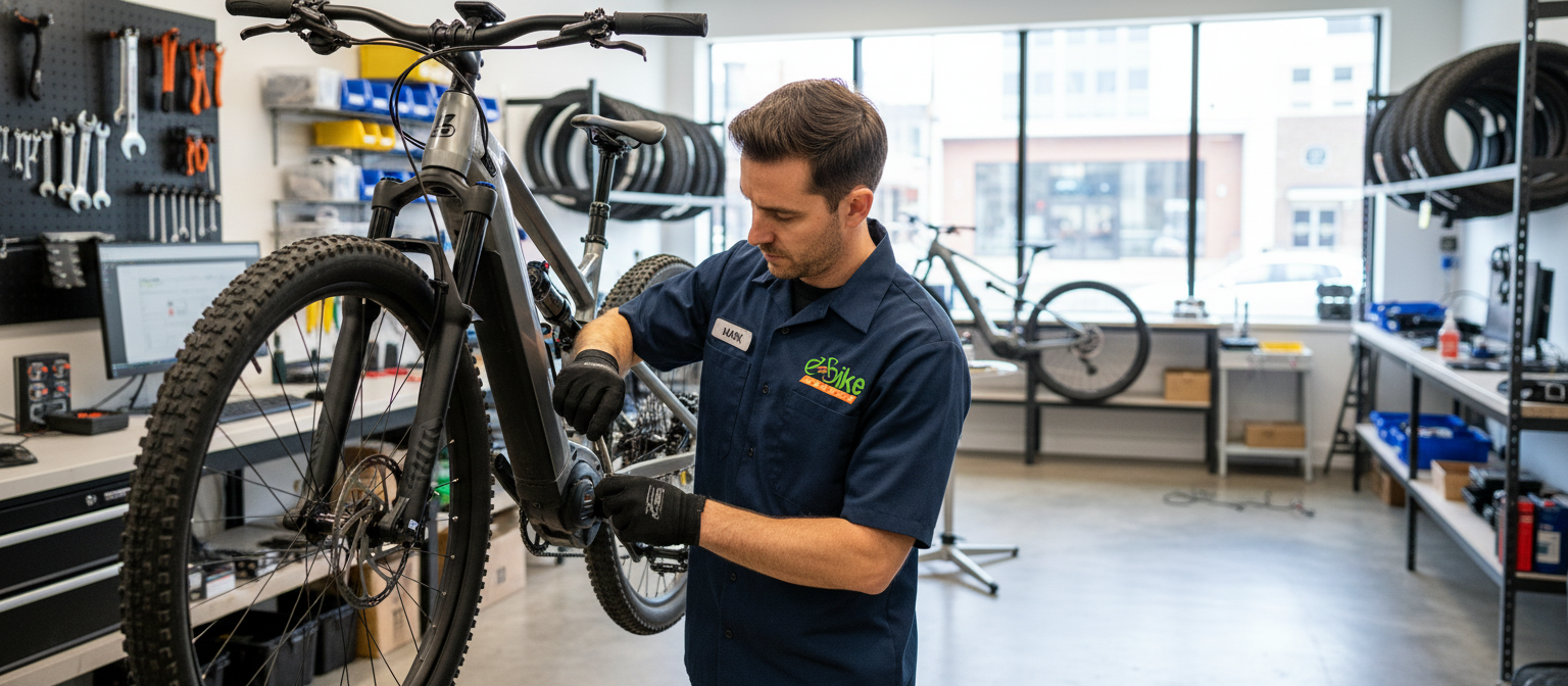 E‑Bike Werkstatt